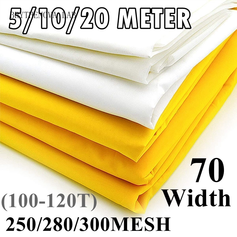 Commercial Fabric Printing - 70cm Width 100/120/150T Silk Screen Printing