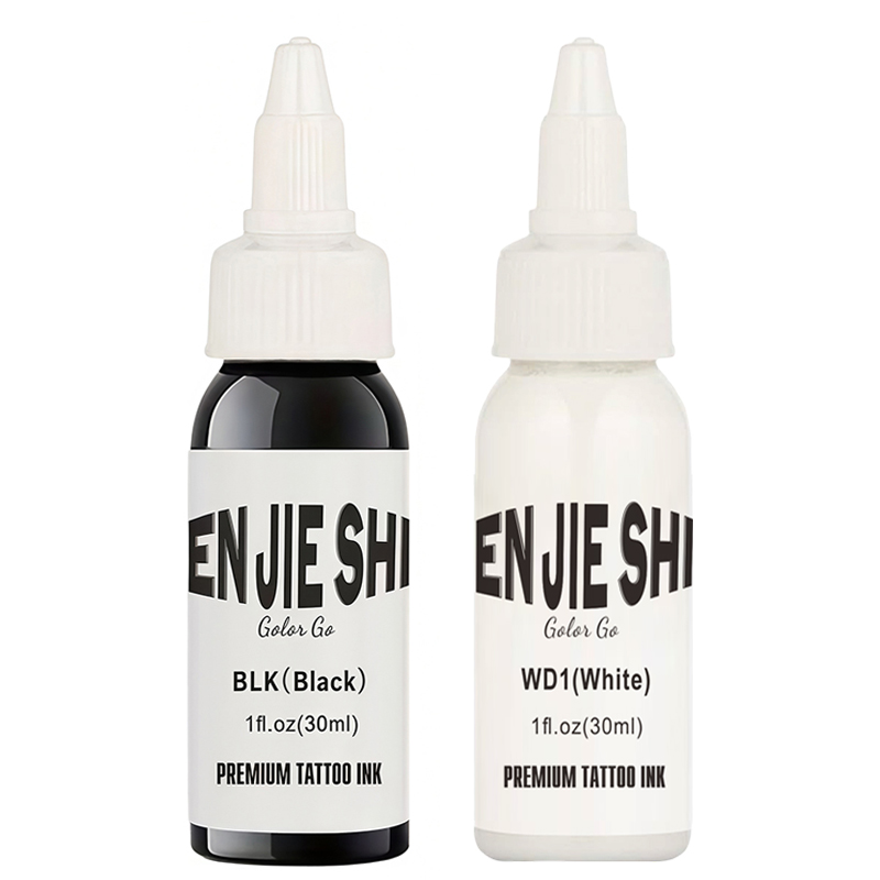 White Toner Transfer Paper - 2pcs Tattoo Pigment Black and White