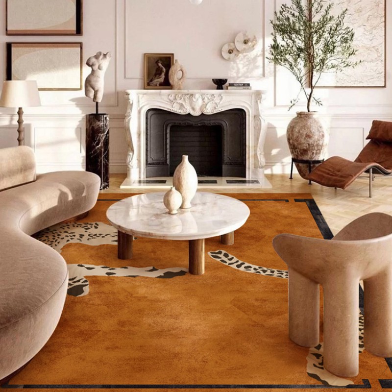 Commercial Printing Format - Light Luxury Carpets for Living Room