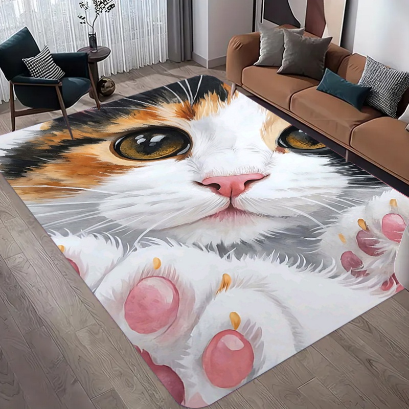 Commercial Printing Format - Cute Close Up Calico Cat Paw