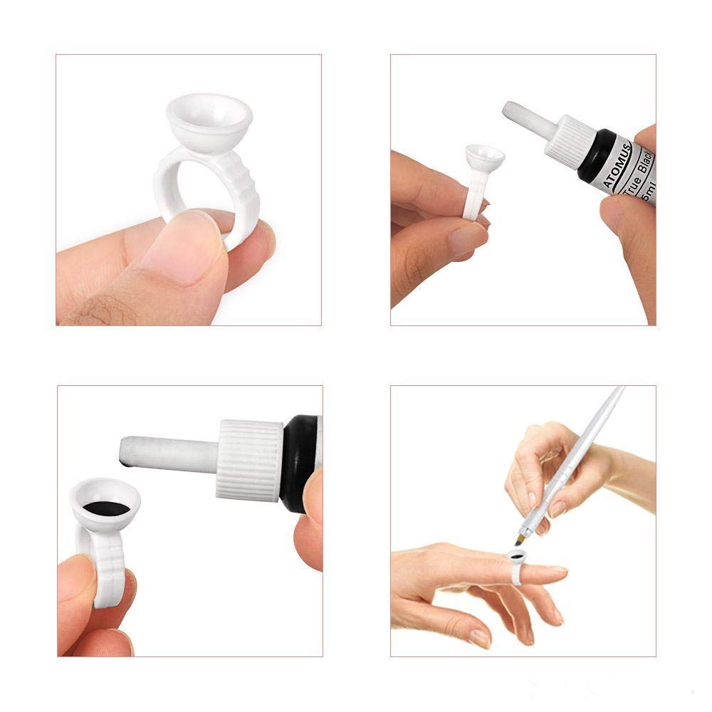 100Pcs Disposable White Ring T - огляд і ціна White Toner Transfer Paper