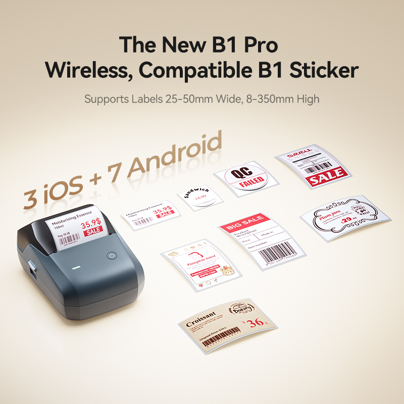 Niimbot B1/B1 Pro Inkless Labe - огляд і ціна Commercial Printing Business