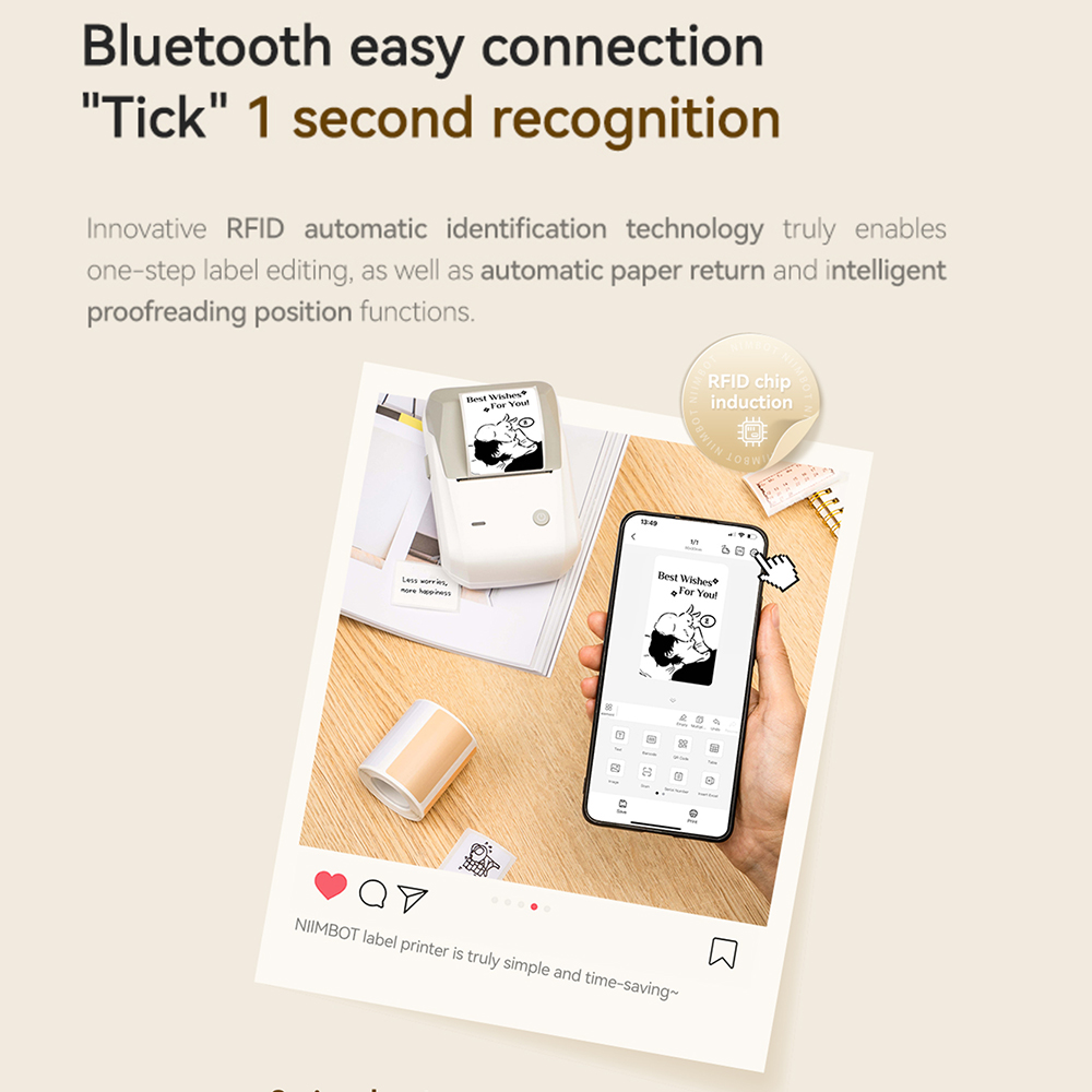 Niimbot B1/B1 Pro Inkless Labe - огляд і ціна Commercial Printing Business