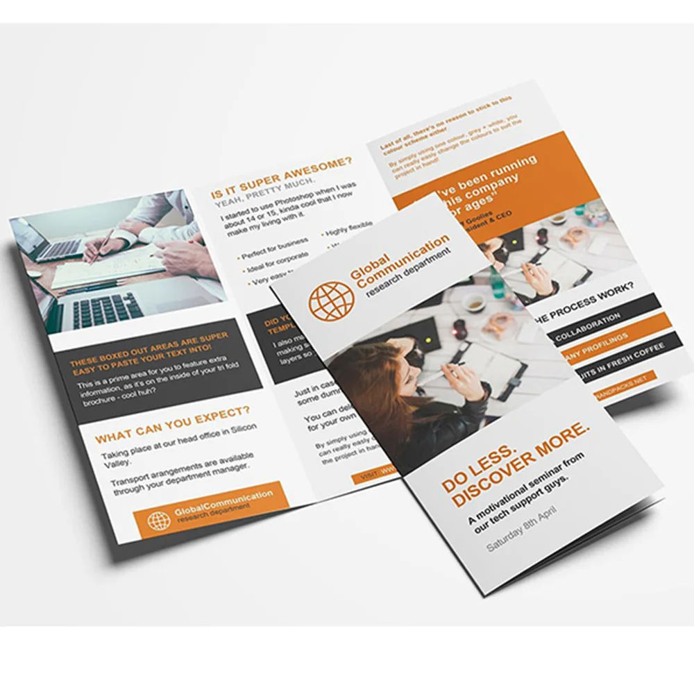 Custom Full Color Flyer Brochu - огляд і ціна Commercial Printing Business