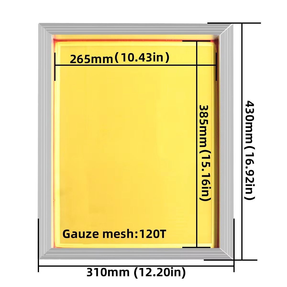 Aluminum Silk Screen Frame 43  - огляд і ціна Screen Printing Frame Mesh
