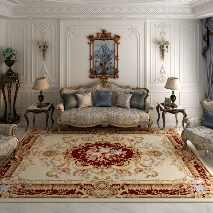 Europe Persian Printed Floral  - огляд і ціна Commercial Fabric Printing