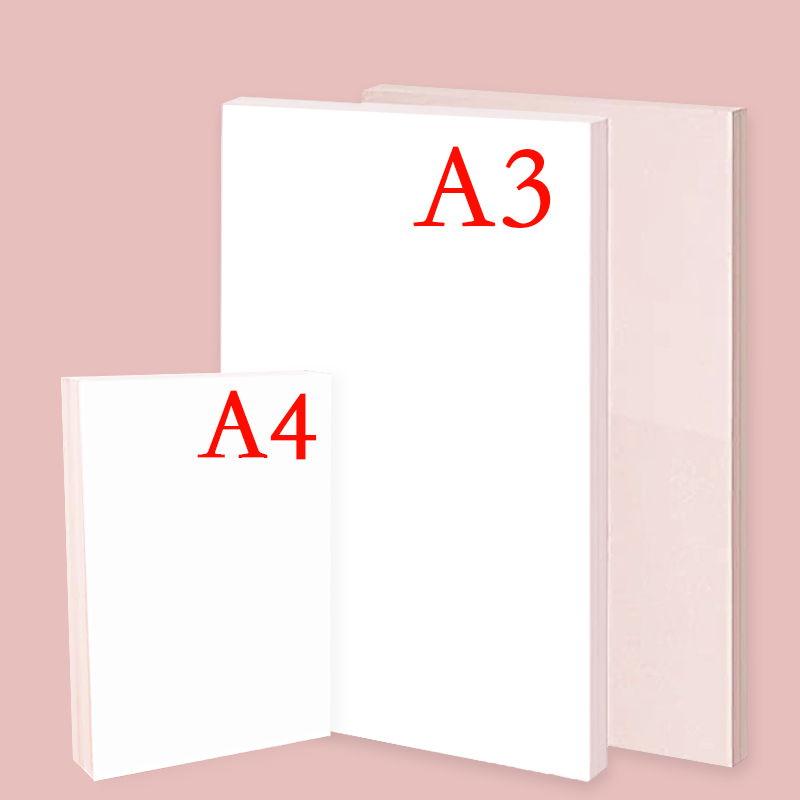 20/50Pcs A3 A4 Sublimation Hea - огляд і ціна White Toner Transfer Paper