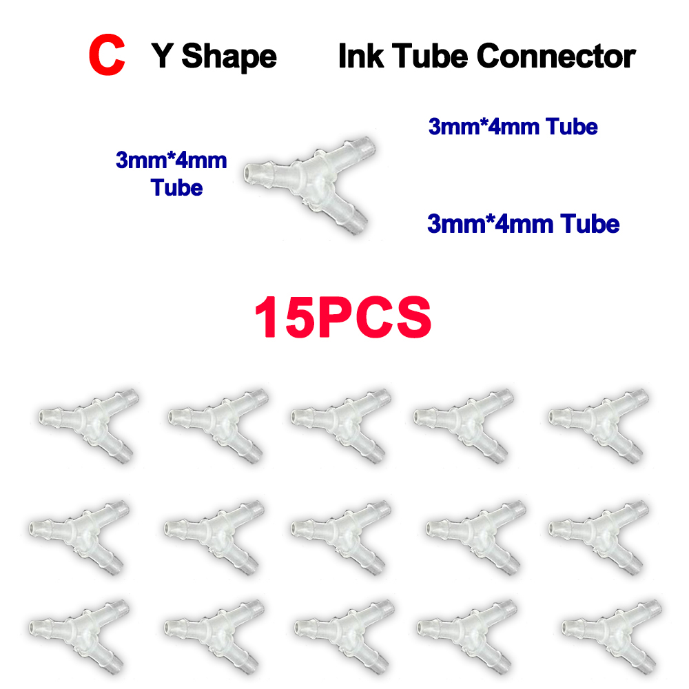 15pcs Eco solvent Straight / Y - огляд і ціна Solvent Printer Ink