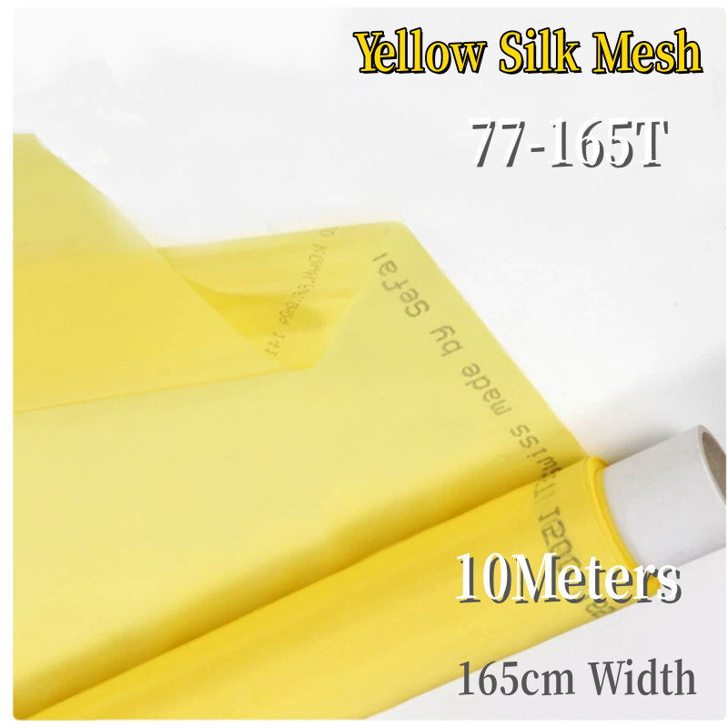 10 Meters Yellow 165 Width Sil - огляд і ціна Commercial Fabric Printing