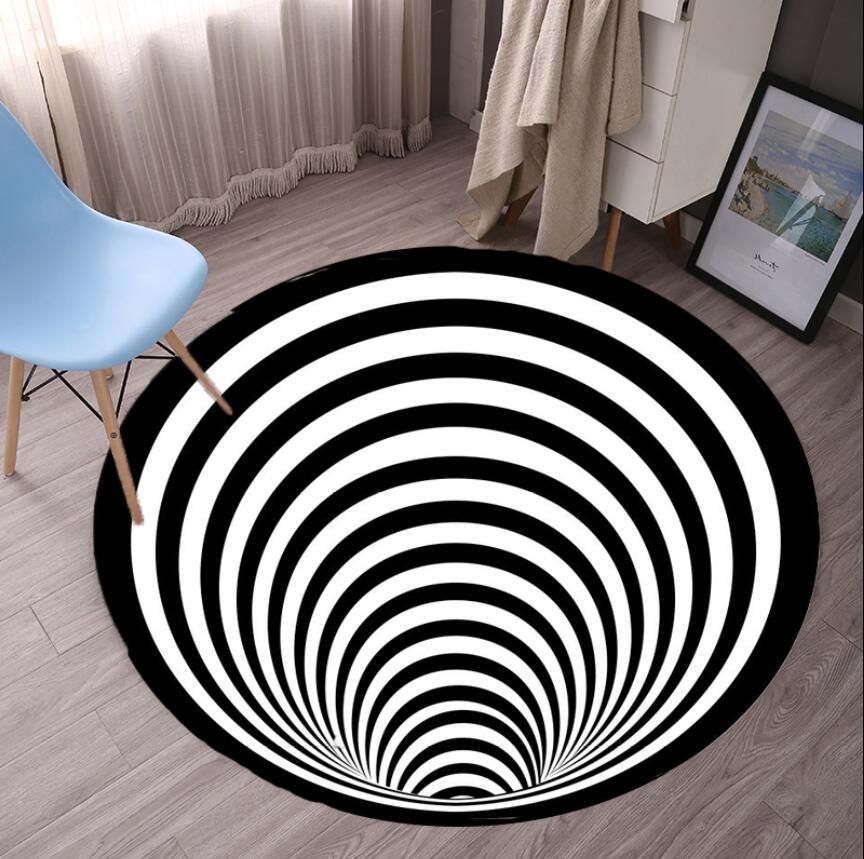 Geometric Bedroom Rugs Black W - огляд і ціна Commercial Fabric Printing