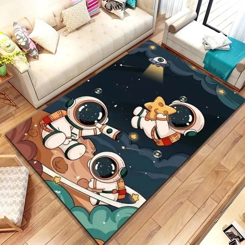 Cartoon Space Astronaut Carpet - огляд і ціна Commercial Printing Format
